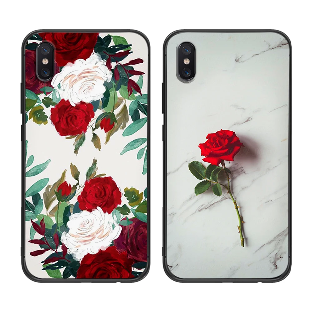 Розовый мрамор цветной кактус перо для Xiaomi Redmi Note 5 S2 7 Plus 6 3 3S Pro 4A 4X 5A 6A Prime чехол mi 9 8