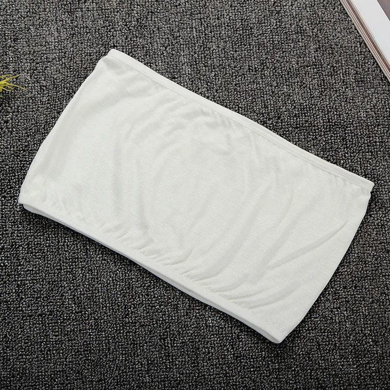 Женский топ без бретелек Бюстгальтер бандо из модала дамское нижнее белье|Топы