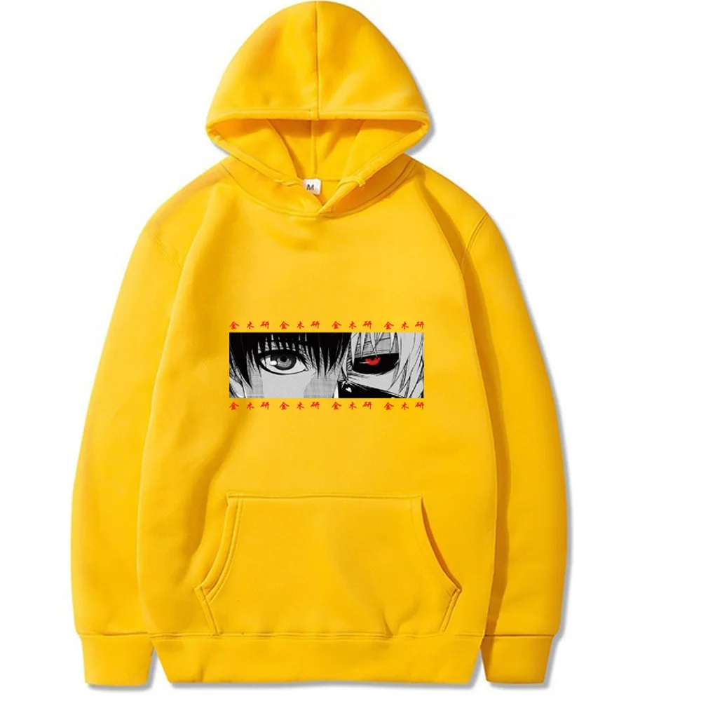 

Japanese style Harajuku Hiphop Pullovers Tokyo Ghoul Fashion Casual Japanese Hot Anime Male Long Sleeves Male Spring and Autumn