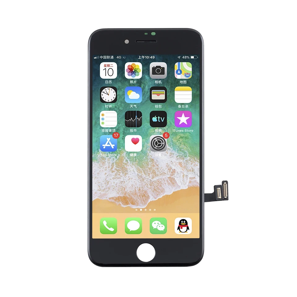 AAA+++ LCD for iPhone 6 7 8 Display touch Screen Digitizer replacement X 5S 6S Plus oled Mobile Phone screen pantalla | Мобильные