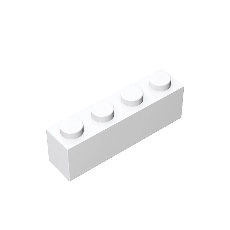 Строительные блоки technalalalal DIY 1x4 базовый кирпич alal Parts MOC творческие обучающие