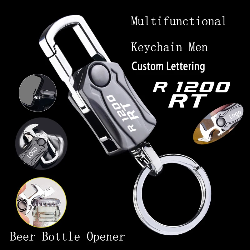 

Motorcycle Key Chain Keychain Metal Multifunction Keyring For BMW R1200RT R1200 RT R 1200RT 2013-2021 Accessories