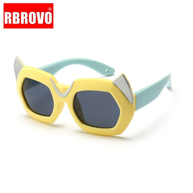 RBROVO 2019 модные поляризационные солнцезащитные очки с героями мультфильмов для
