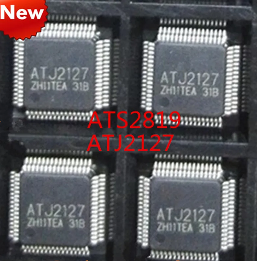 

Новый оригинальный ATJ2127 ATS2819 LQFP64 фонарь аудио главный чип
