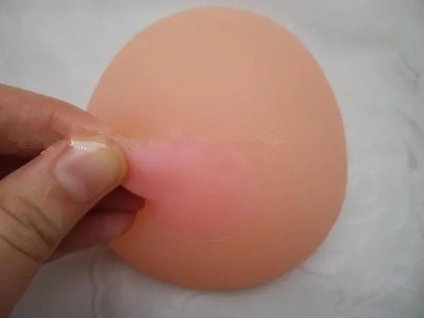 Медицинская обучающая силиконовая модель груди 9 см женской из чистого силикона