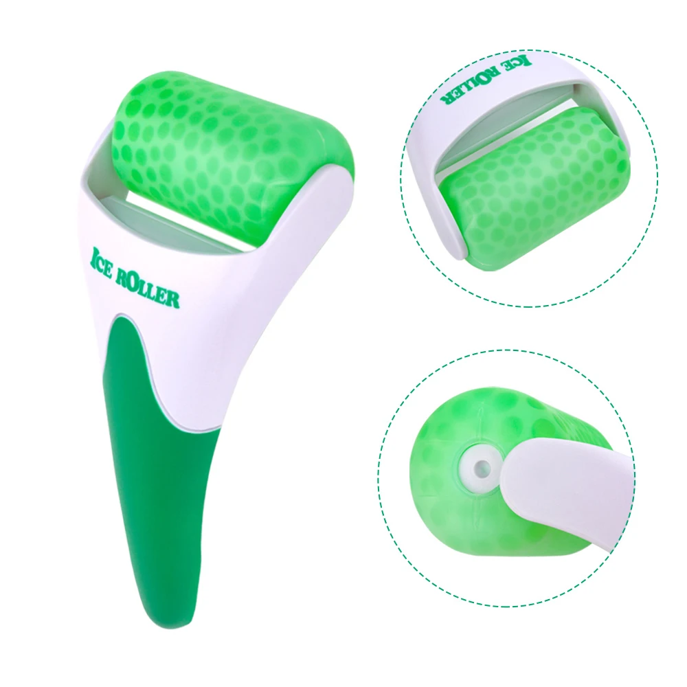 Уход за кожей лица ролик Прохладный лед роликовый массажер кожи подъемный