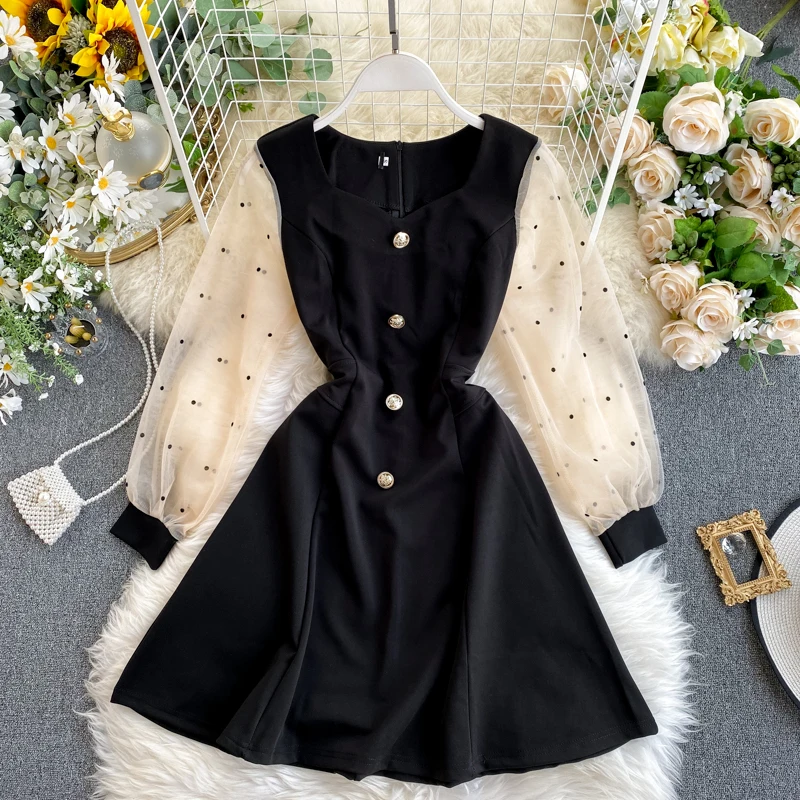 Французское нишевое платье 2020 популярная женская одежда новое воздушное