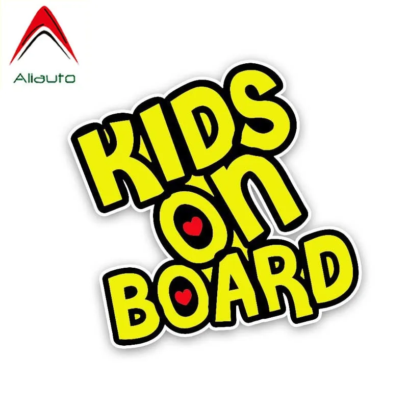 Aliauto персонаПредупреждение ющий стикер для автомобиля Детская Наклейка на доске