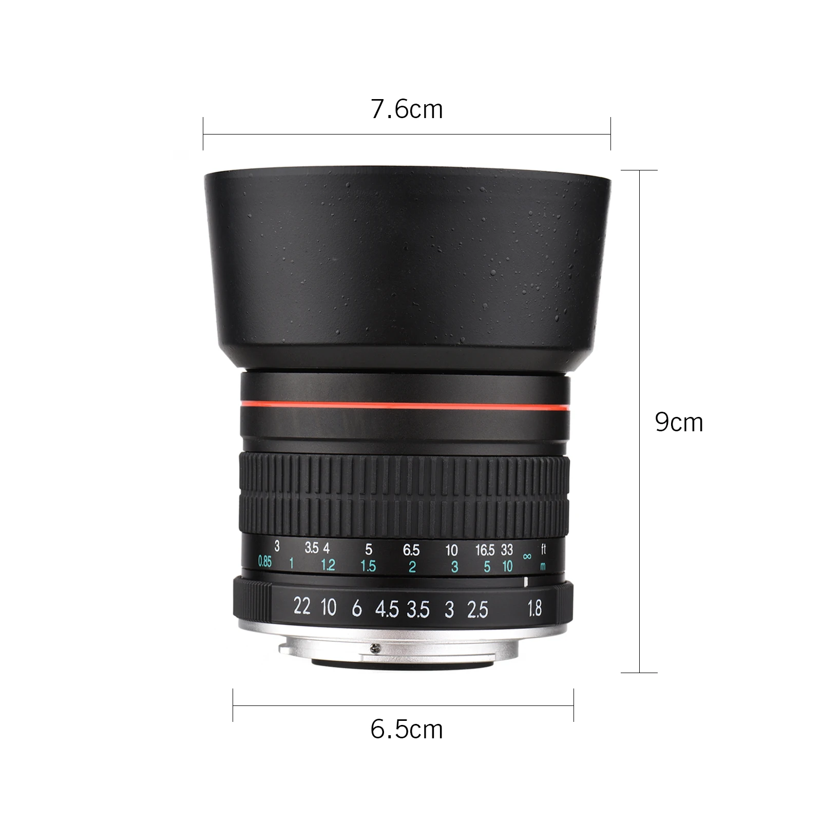 Камера Andoer объектив 85 мм F1.8