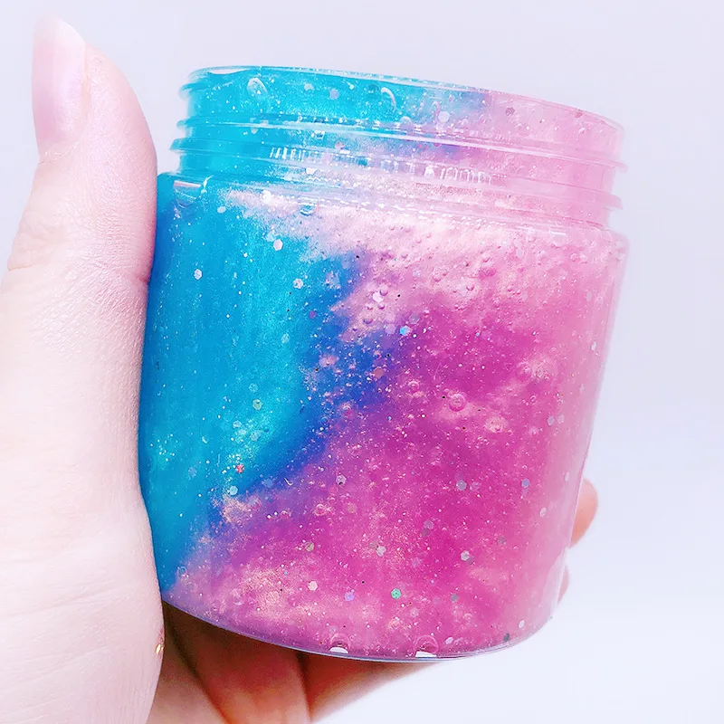 Новый стиль Звездное небо пушистый слайм Goo самодельная воздушная мягкая глина