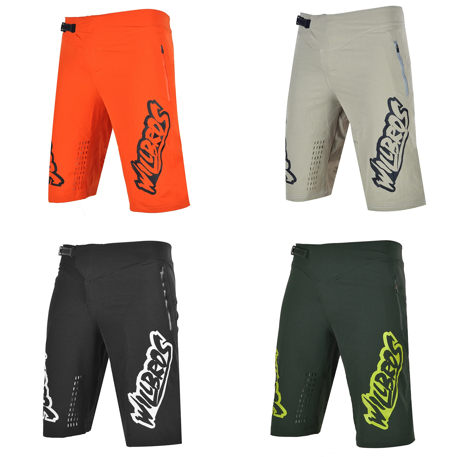 Moto Shorts Willbros MTB Bike Offroad Motocross Racing Motor Scooter Summer Short Pants Orange Mens | Автомобили и мотоциклы