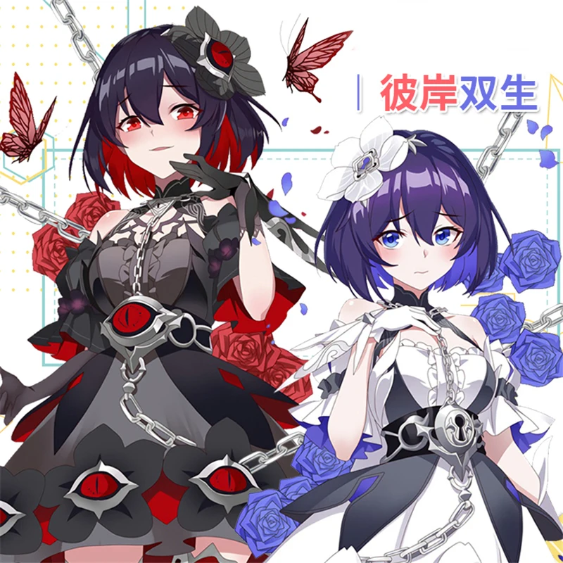 Чехол для подушки с двусторонним принтом женщин и девушек 1 шт.|Реквизит костюмов|