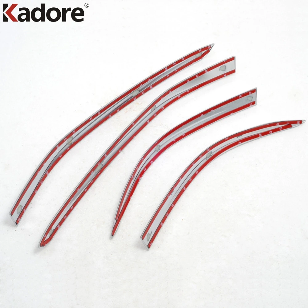 Хромированная накладка на передний и задний бампер автомобиля для Chevrolet Trax 2014 2016