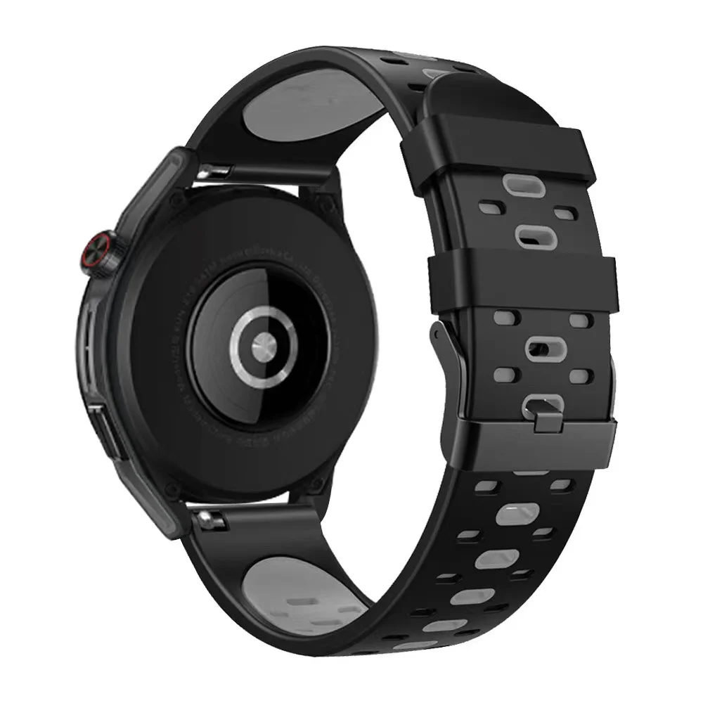 Ремешок силиконовый для смарт-часов Xiaomi Mi Watch Color 2 22 мм | Наручные часы