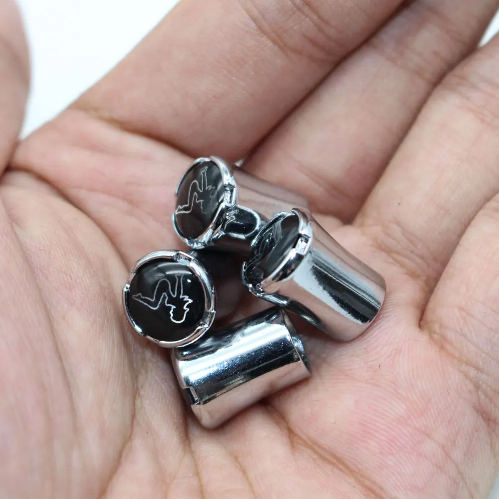 

4 Pcs/Set Zinc Alloy Woman Style Tire Valve Stem Cap Tire Wheel Stem Air Valve Caps for Auto Cars