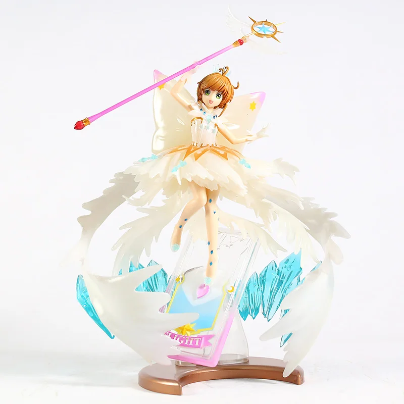 

Card Captor Sakura Clear Card Kinomoto Sakura PVC Figure 1/7 Scale Anime Model Toy Figurals