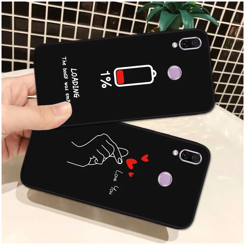 Чехол YOUVEI для Huawei Nova 3i мягкий чехол из ТПУ Nova3i/PsmartPlus/P10lite P10 Lite телефона | Мобильные