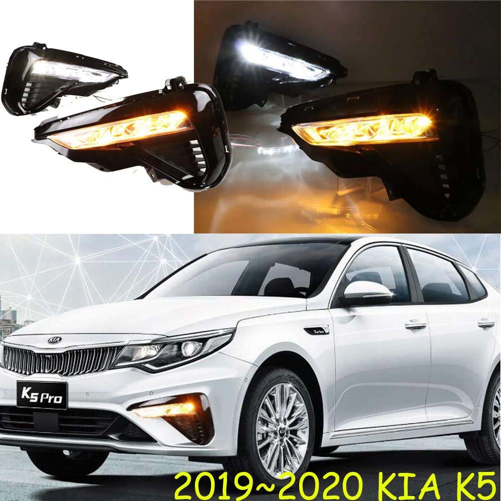 1 Набор автомобильный бампер головной светильник для KIA K5 Дневной 2016 ~ 2018/2019 2020 год