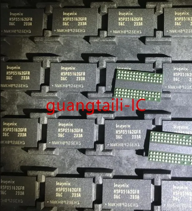 

5PCS H5PS5162GFR-S6C H5PS5162GFR BGA84 DDR2 SDRAM 512Mb 32M * 16 Новинка