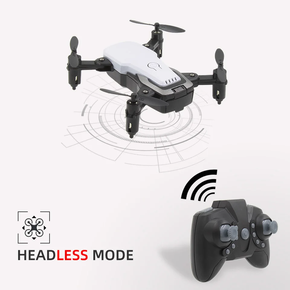 Lanbird мини Радиоуправляемый Дрон с камерой FPV Wifi Пульт дистанционного управления Квадрокоптер мини игрушка Дети Дроны для начинающих Вертолет vs E61 S9W