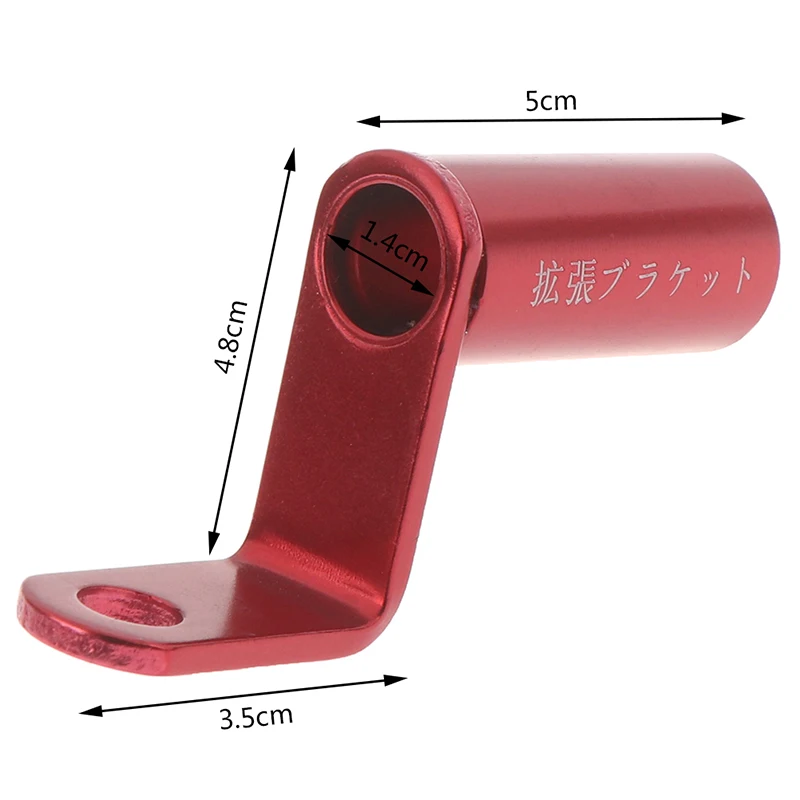 Универсальный мотоцикл T6 алюминиевый сплав заднего вида крепление для зеркал