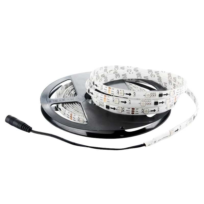 Сверхъяркая гибкая светодиодная лента 5 м RGB 5050 150 водонепроницаемая SMD 12 В