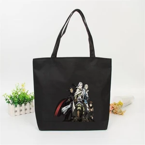 Многоразовая тканевая сумка для покупок с рисунком аниме Grancrest Senki, женские сумки для девочек, вместительная Холщовая Сумка-тоут для покупок для мамы