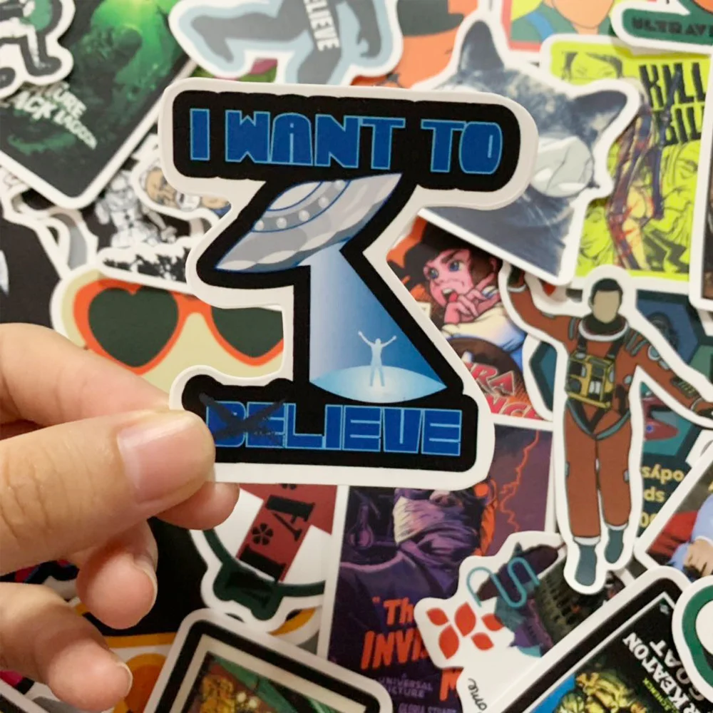 50 шт. фильмов Классические фильмы наклейки на Канцтовары ноутбук велосипед