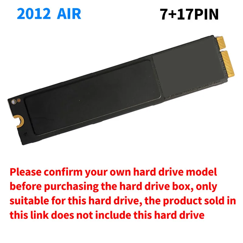 

2012 MacBook Air SSD A1465 A1466 MD223 MD224 MD231 USB 3,0 HDD