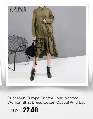 SuperAen/женские рубашки в Корейском стиле; Модные женские блузки из хлопка; Новинка года; повседневная женская одежда