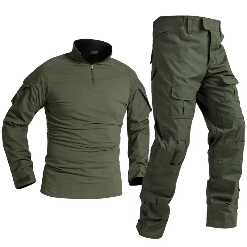 

Combat Clothes Outdoor Python Camouflage Suit Slim Wear-Resistant Training Suit