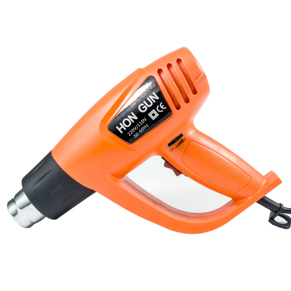 Тепловой пистолет с регулируемой температурой 2000 Вт горячего воздуха для