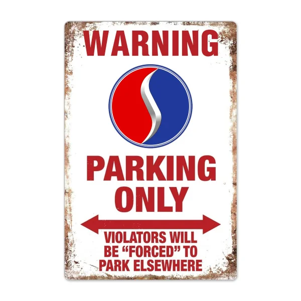 

Warning Studebaker Parking Only Tin Sign Vintage Garage Tin Sign Auto Car Motorcycle Truck sign Bar Club Cafe Wal
