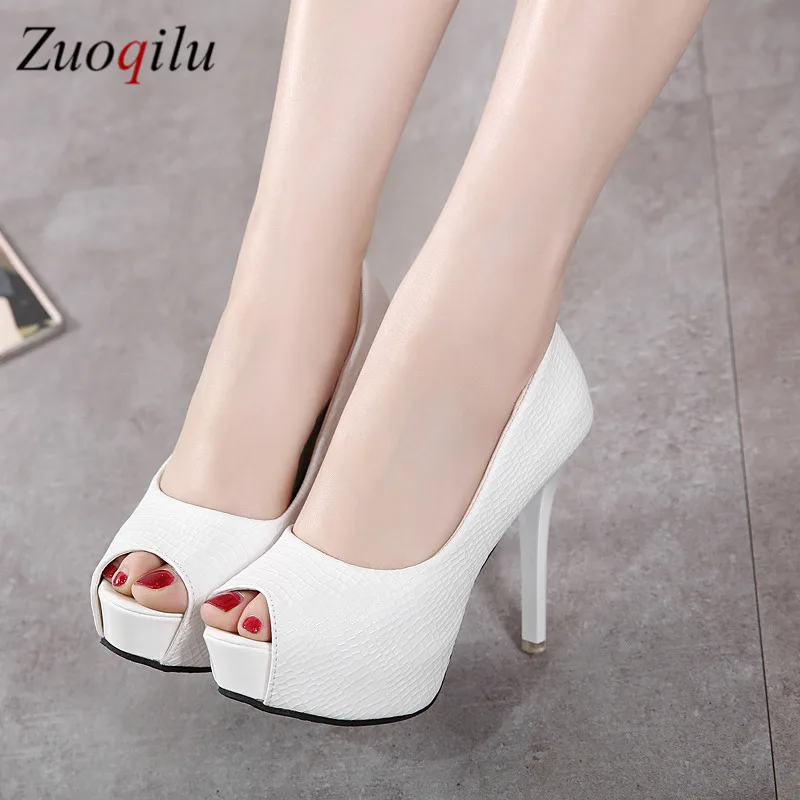 Туфли лодочки женские на высоком каблуке 12 см вечерние туфли с открытым носком