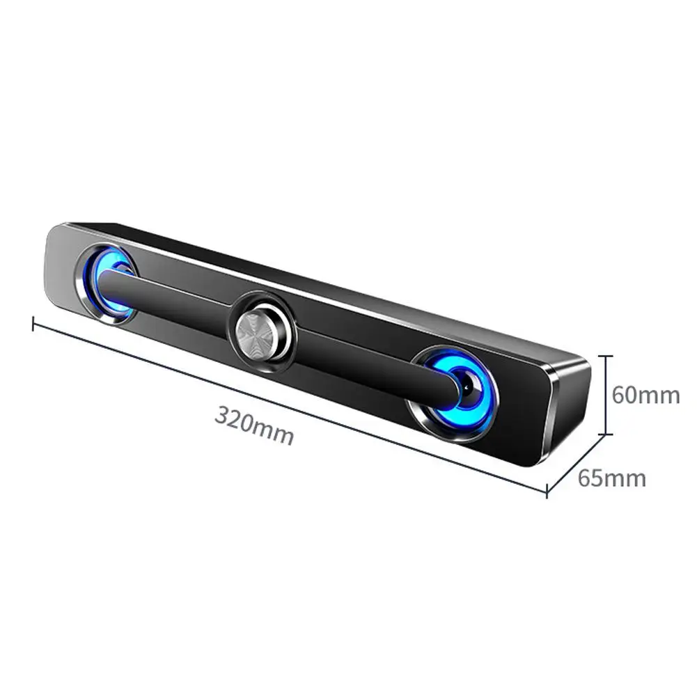 Rondaful USB проводной мощный компьютерный динамик стерео сабвуфер басовый объемный