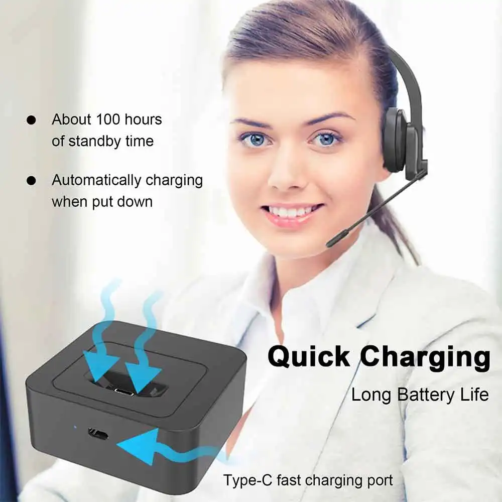 Mpow Bluetooth 5 0 наушники с зарядным устройством и микрофоном шумоподавление