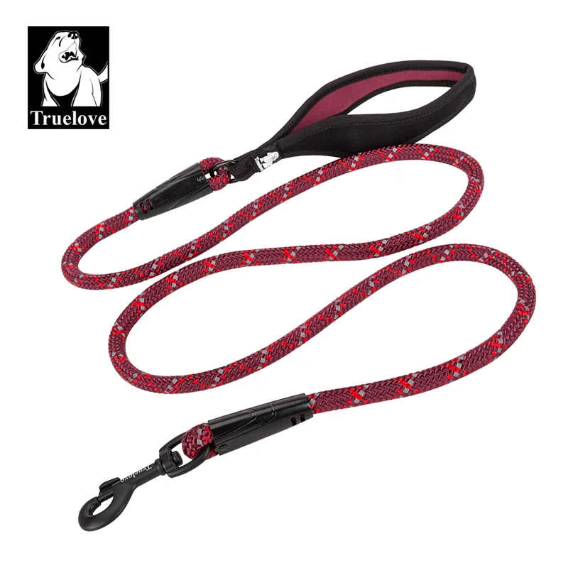 

Truelove Pet Dog Leash Nylon Climbing Rope SBR Neoprene for Big Medium Small Dog Walking TLL2572