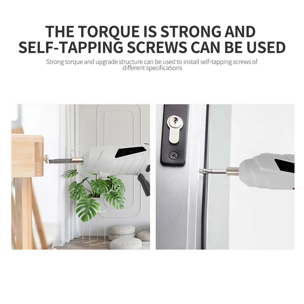 3 6 В Беспроводная электрическая отвертка Бытовая перезаряжаемая скручивающаяся