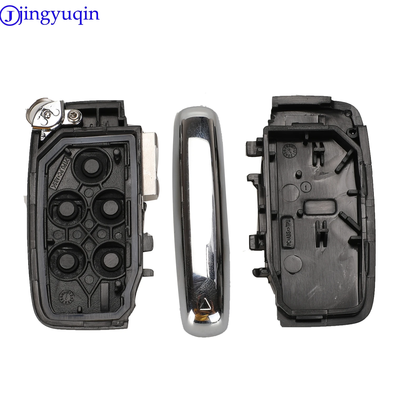 

jingyuqin Remote Key Case Shell Cover For Land Rover Evoque Discovery 4 Rover Evoque For XE XFL et Jaguar Freelander