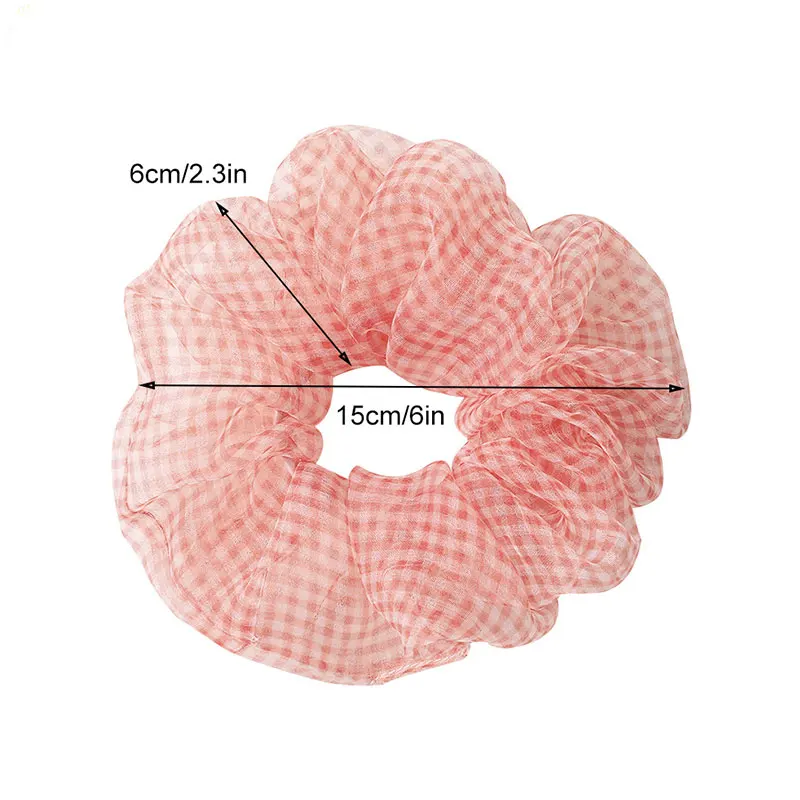 Новинка 2020 года мягкая эластичная резинка для волос из органзы милая прически
