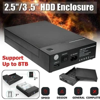 hdd case 3 5 inch sata to usb 3 0 ssd adapter hard disk pc drive enclosure for notebook desktop external hdd box q7m1