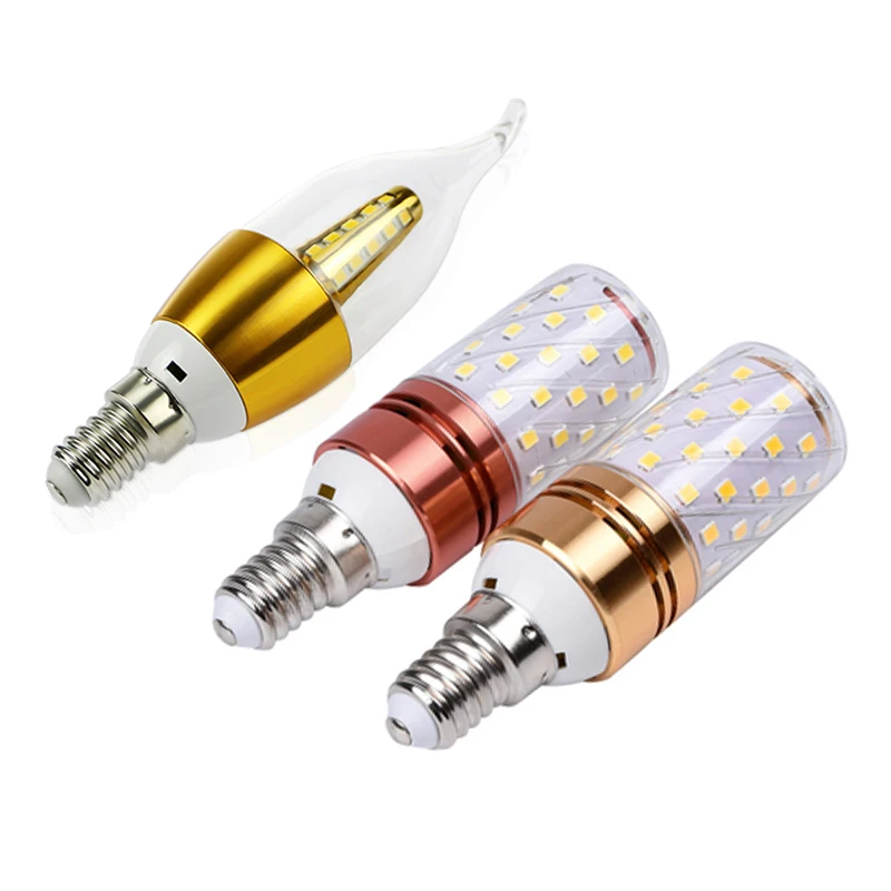 Светодиодный светильник E14 220 В энергосберегающий 7 Вт 9 12 Bombilla светодиодный