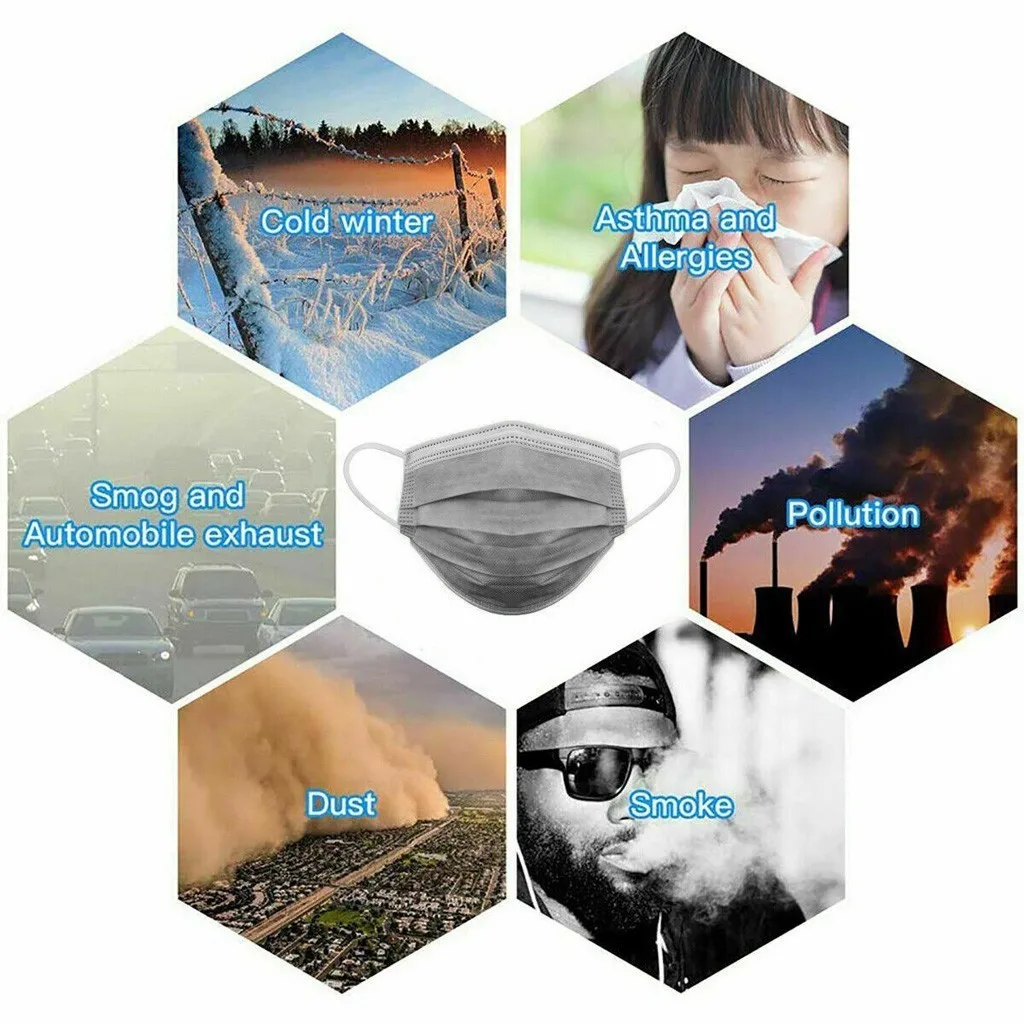 Одноразовые уплотнительные прокладки для пылезащитной маски PM2.5 от пыли новый