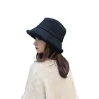 Панамская шляпа для женщин осень-зима одежда из плотной шерсти зимняя шапка-ушанка Женская Рыбацкая шляпа Спорт на открытом воздухе Хип-хоп кепки, шляпы теплая шапка