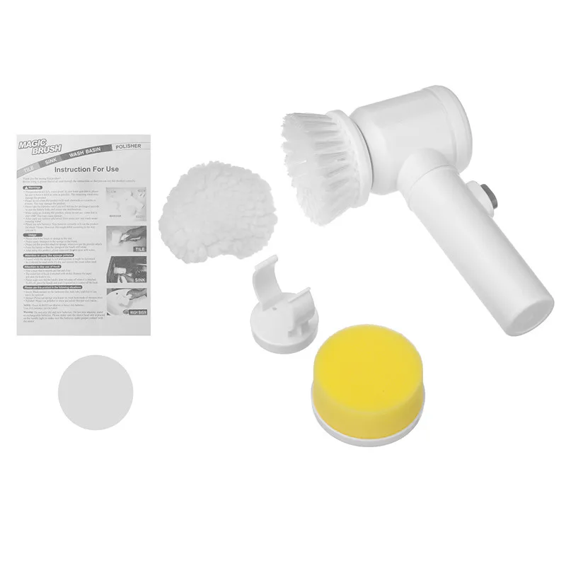 Ручная электрическая Чистящая щетка для мытья кухонных стекол чистящее средство