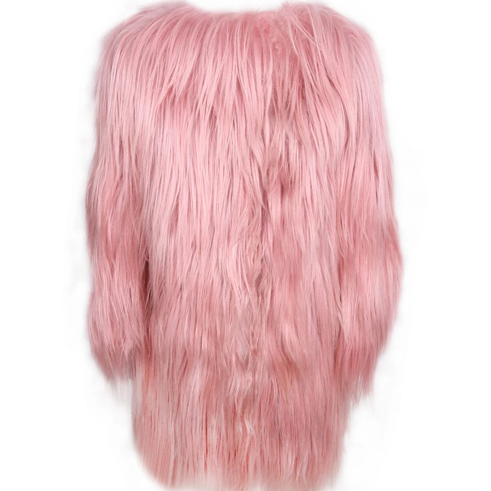 

women long real goat ladies natural fur coat