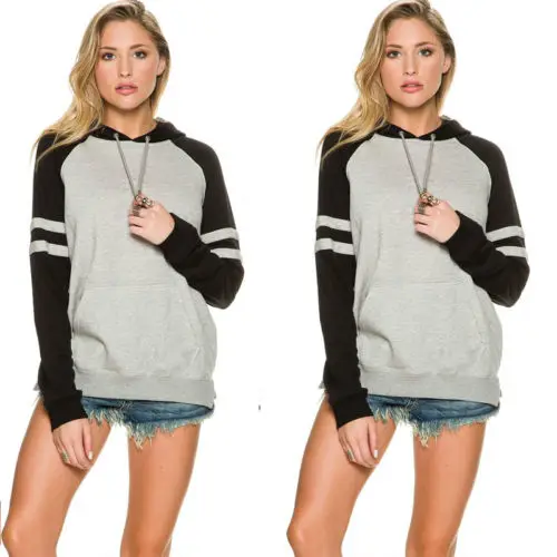 

2020 Fashion Warm Women Hoodie Hooded Women Sweatshirt Lady Sweatshirt Jumper Pullover Street Outwear