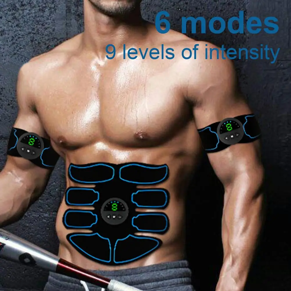 Тренажер для стимуляции мышц живота тренажер тонизирования пояс тренировки