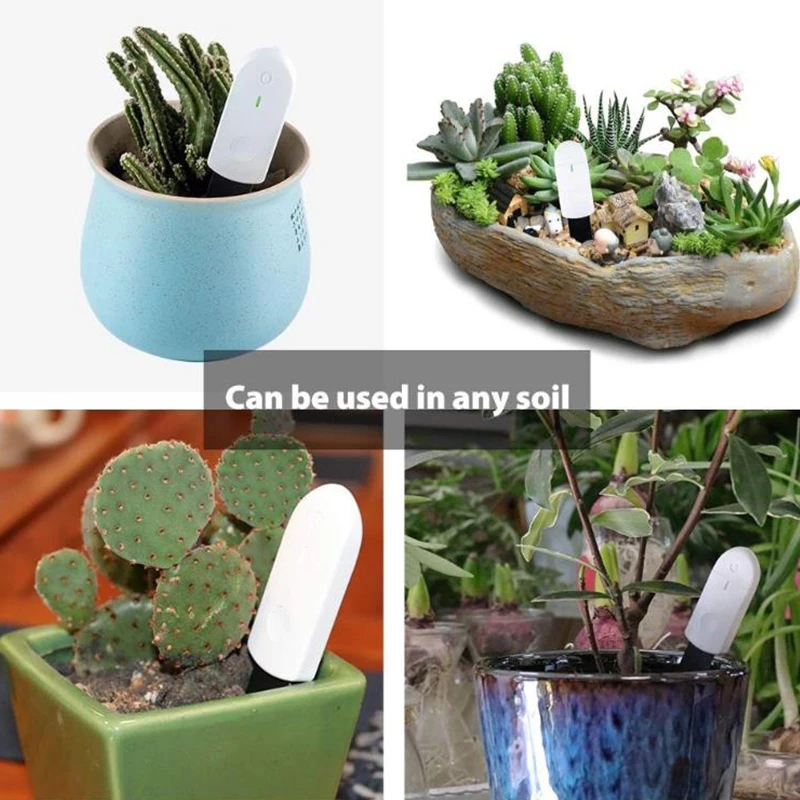 

Multi-Functional Soil Moisture Tester Garden Plant Soil Electronic Hygrometer Mini Moisture Meter Tester Analyzer Humidity Meter