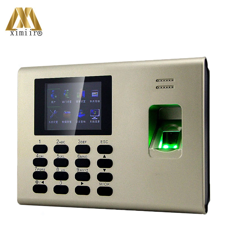 Система Linux K40 биометрический отпечаток пальца время посещения со встроенным